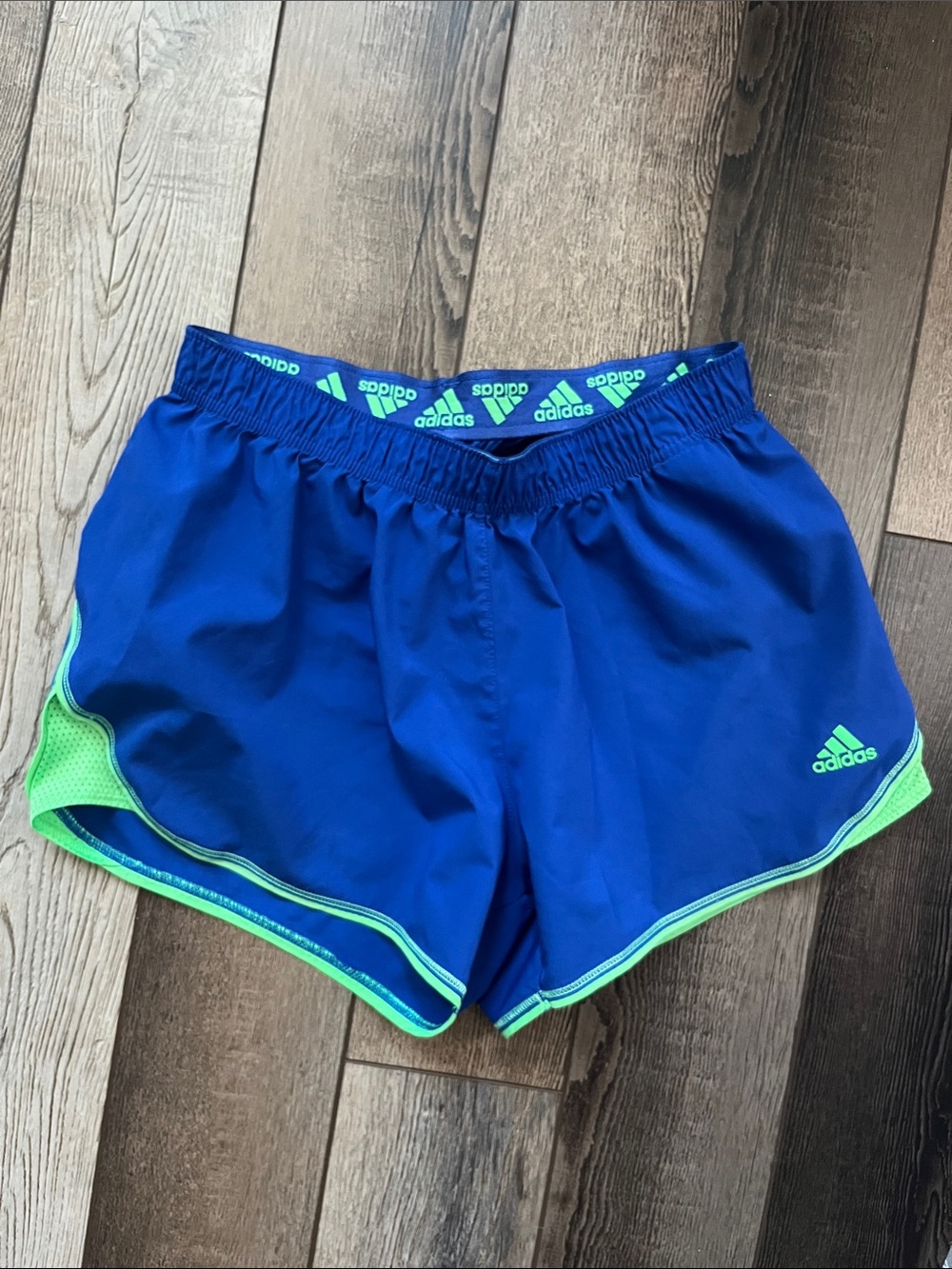 Adidas Cobalt Blue Running Shorts Women’s Small